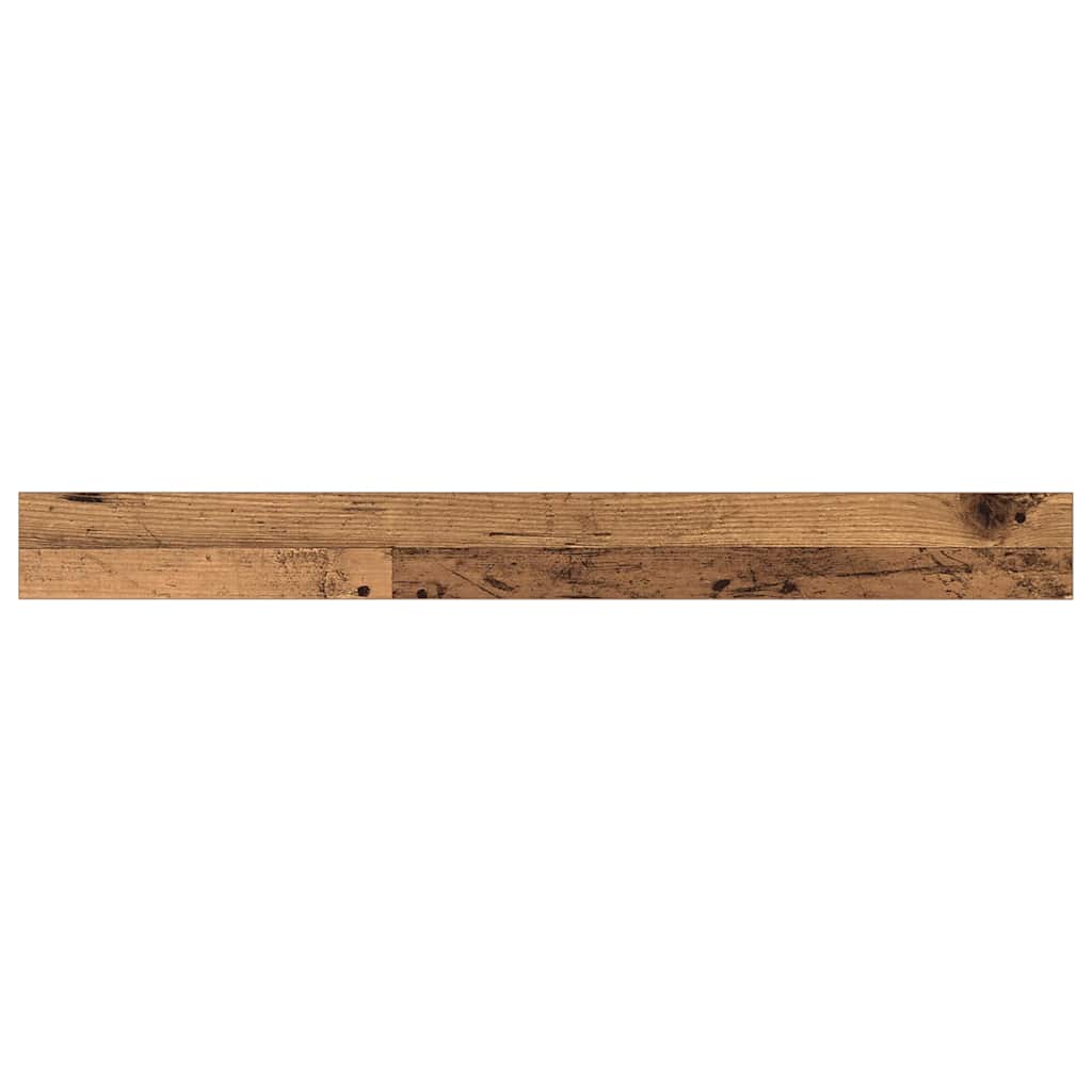 Ράφι Βιβλίων 4 pcs Καφέ 100 x 10 x 1,5 cm Επεξεργασμένο ξύλο - Pakobazaar
