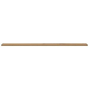 Ράφι Βιβλίων 4 pcs Καφέ 100 x 10 x 1,5 cm Επεξεργασμένο ξύλο - Pakobazaar
