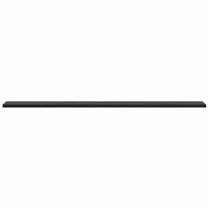 Ράφι Βιβλίων 4 pcs Μαύρο 100 x 10 x 1,5 cm Επεξεργασμένο ξύλο - Pakobazaar
