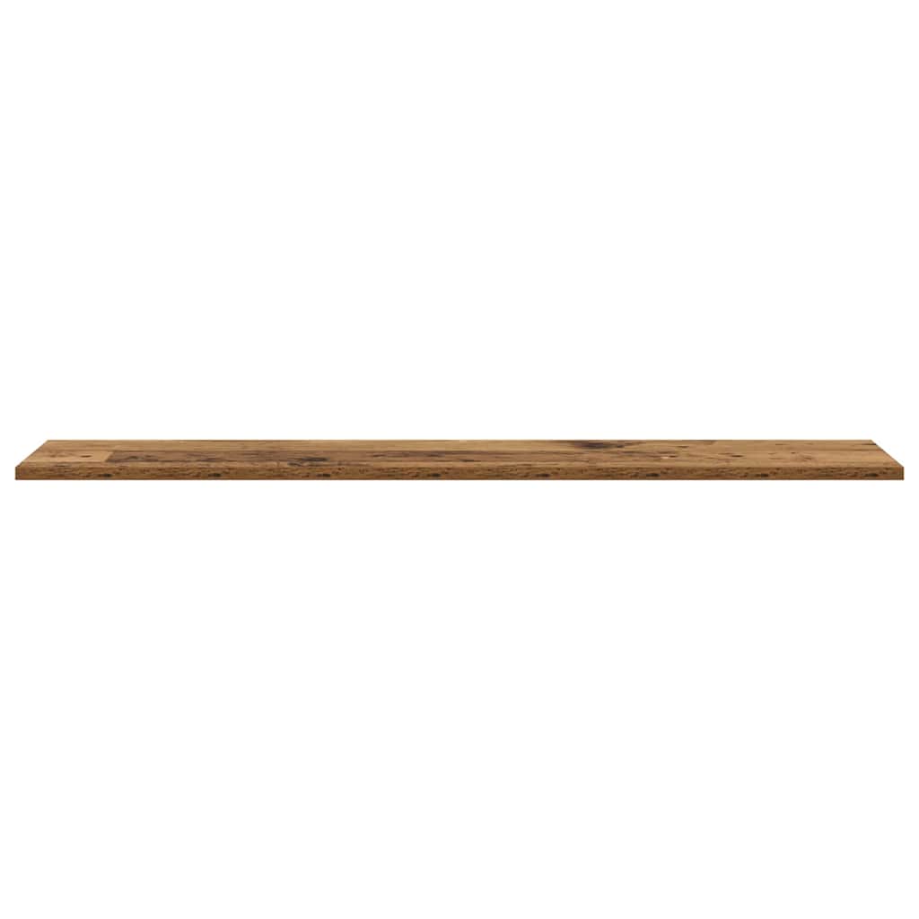 Ράφι Βιβλίων 4 pcs Καφέ 100 x 20 x 1,5 cm Επεξεργασμένο ξύλο - Pakobazaar