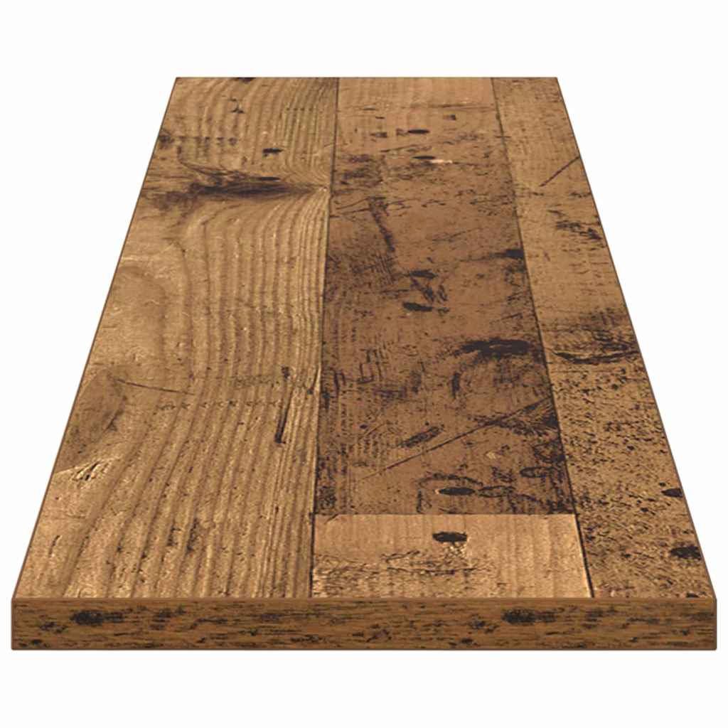 Ράφι Βιβλίων 4 pcs Καφέ 100 x 20 x 1,5 cm Επεξεργασμένο ξύλο - Pakobazaar