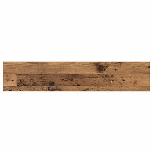 Ράφι Βιβλίων 4 pcs Καφέ 100 x 20 x 1,5 cm Επεξεργασμένο ξύλο - Pakobazaar