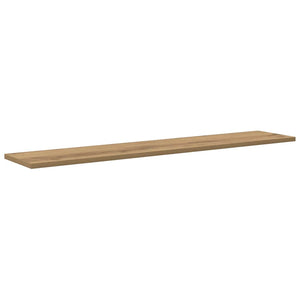 Ράφι Βιβλίων 4 pcs Καφέ 100 x 20 x 1,5 cm Επεξεργασμένο ξύλο - Pakobazaar