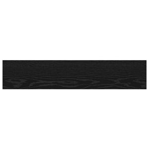 Ράφι Βιβλίων 4 pcs Μαύρο 100 x 20 x 1,5 cm Επεξεργασμένο ξύλο - Pakobazaar