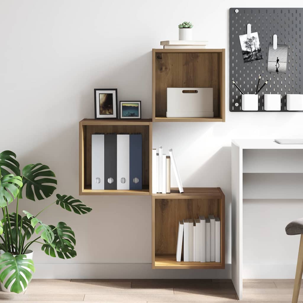 Ντουλάπα Τοίχου Artisan Oak 37 x 37 x 37 εκ Επεξεργασμένο ξύλο