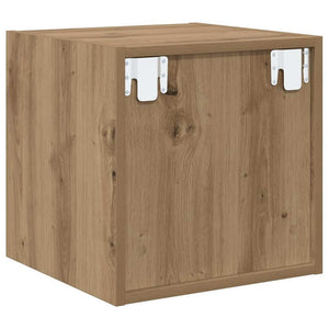 Ντουλάπα Τοίχου Επιτοίχιο 2 τμχ. Artisan Oak 37 x 37 x 37 εκ