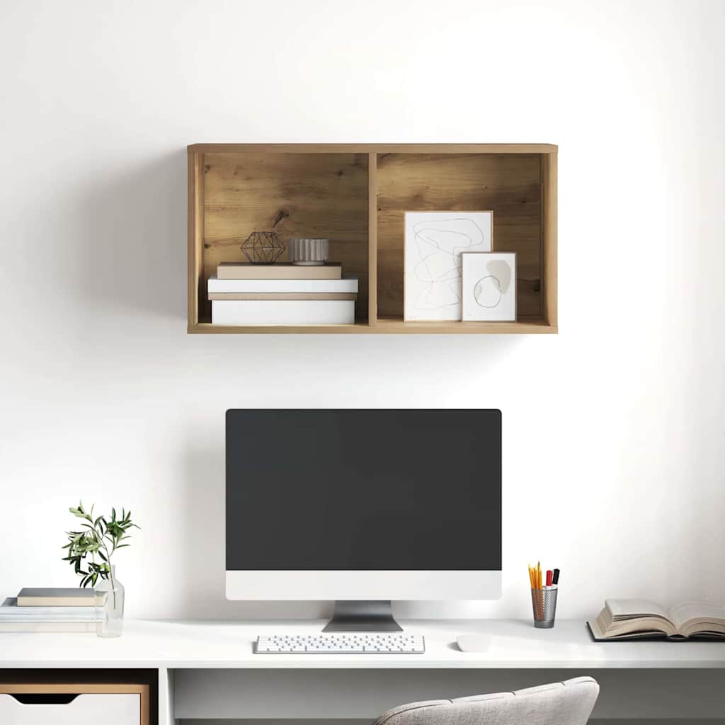 Σετ επίπλου τηλεόρασης Επιτοίχιο Artisan Oak 37 x 37 x 72 εκ