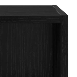 Σετ επίπλου τηλεόρασης 37 x 37 x 72 εκ Μαύρη Οξυά
