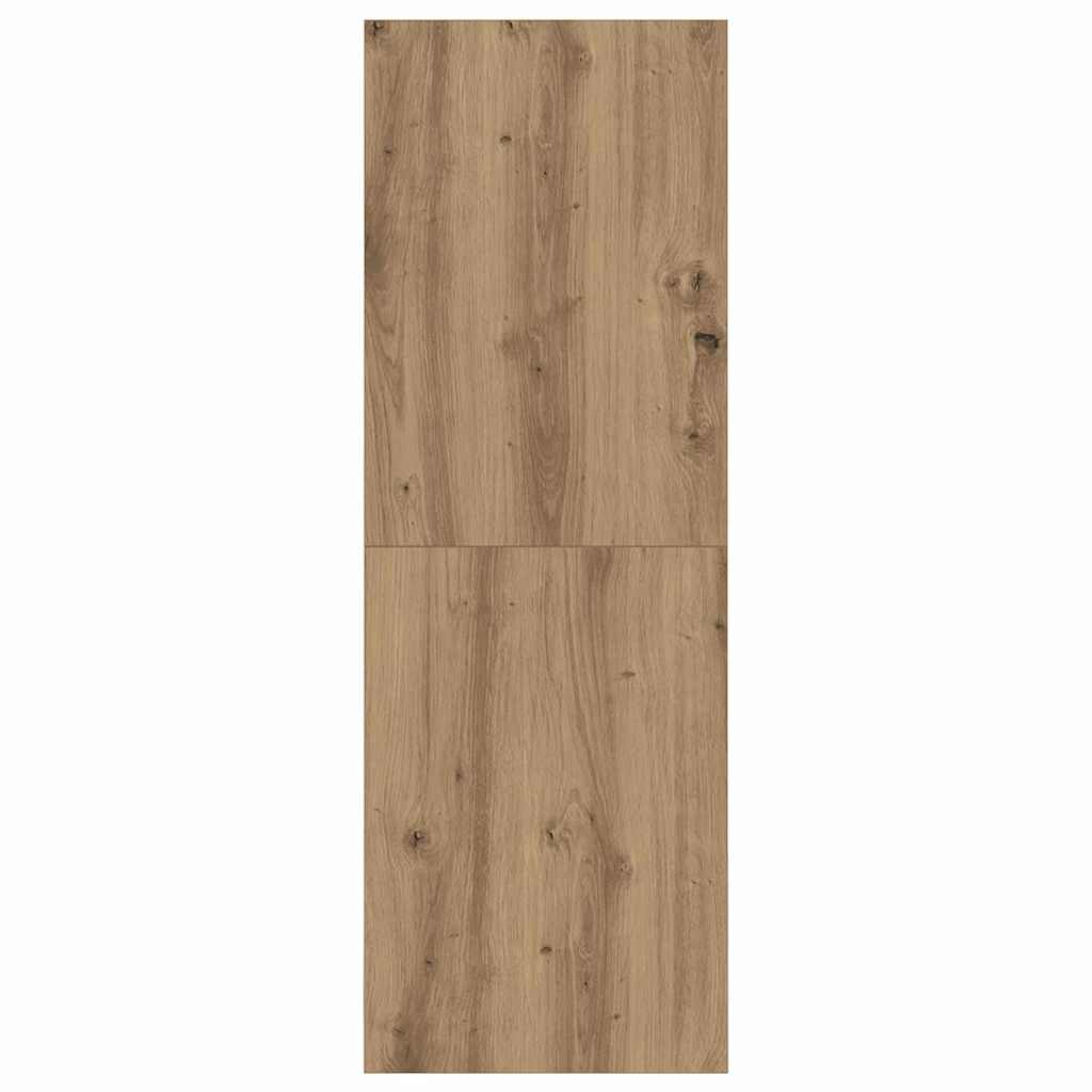 Σετ επίπλου τηλεόρασης Επιτοίχιο Artisan Oak 37 x 37 x 107 εκ - Pakobazaar
