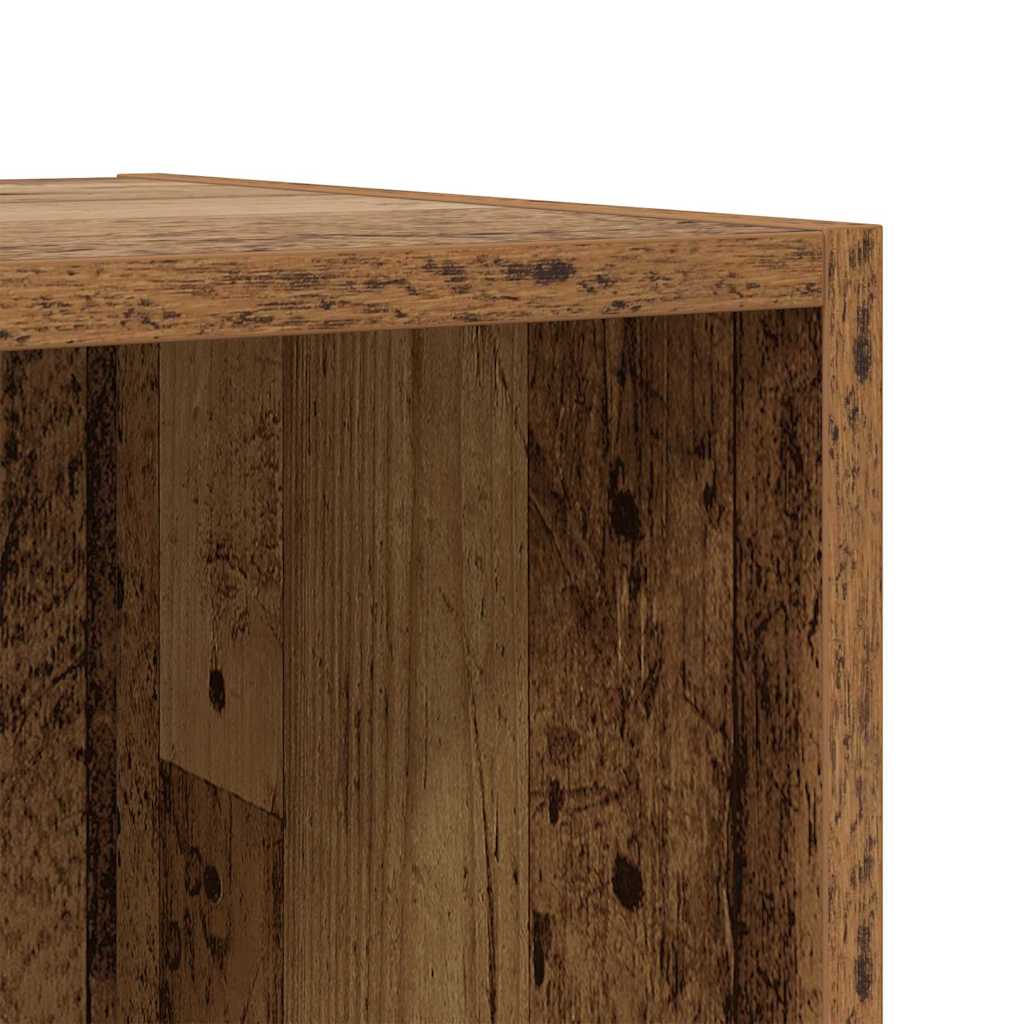 Σετ επίπλου τηλεόρασης 2 pcs Παλιό Ξύλο 37 x 35 x 37,5 εκ