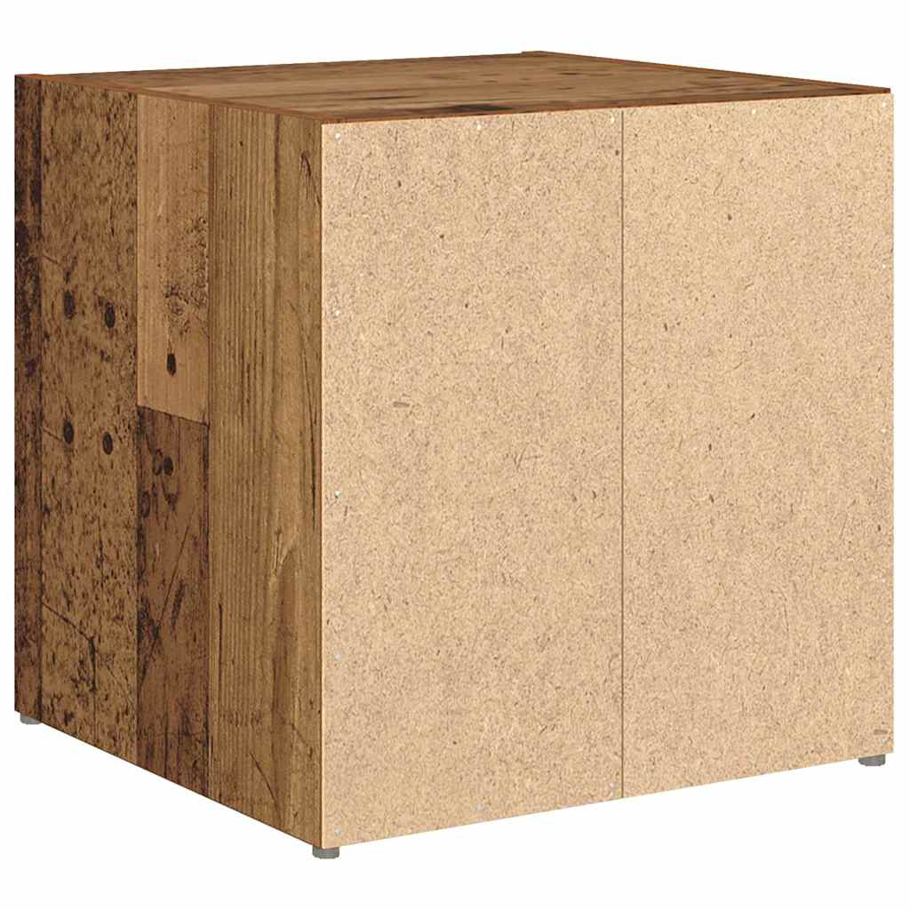 Σετ επίπλου τηλεόρασης 2 pcs Παλιό Ξύλο 37 x 35 x 37,5 εκ