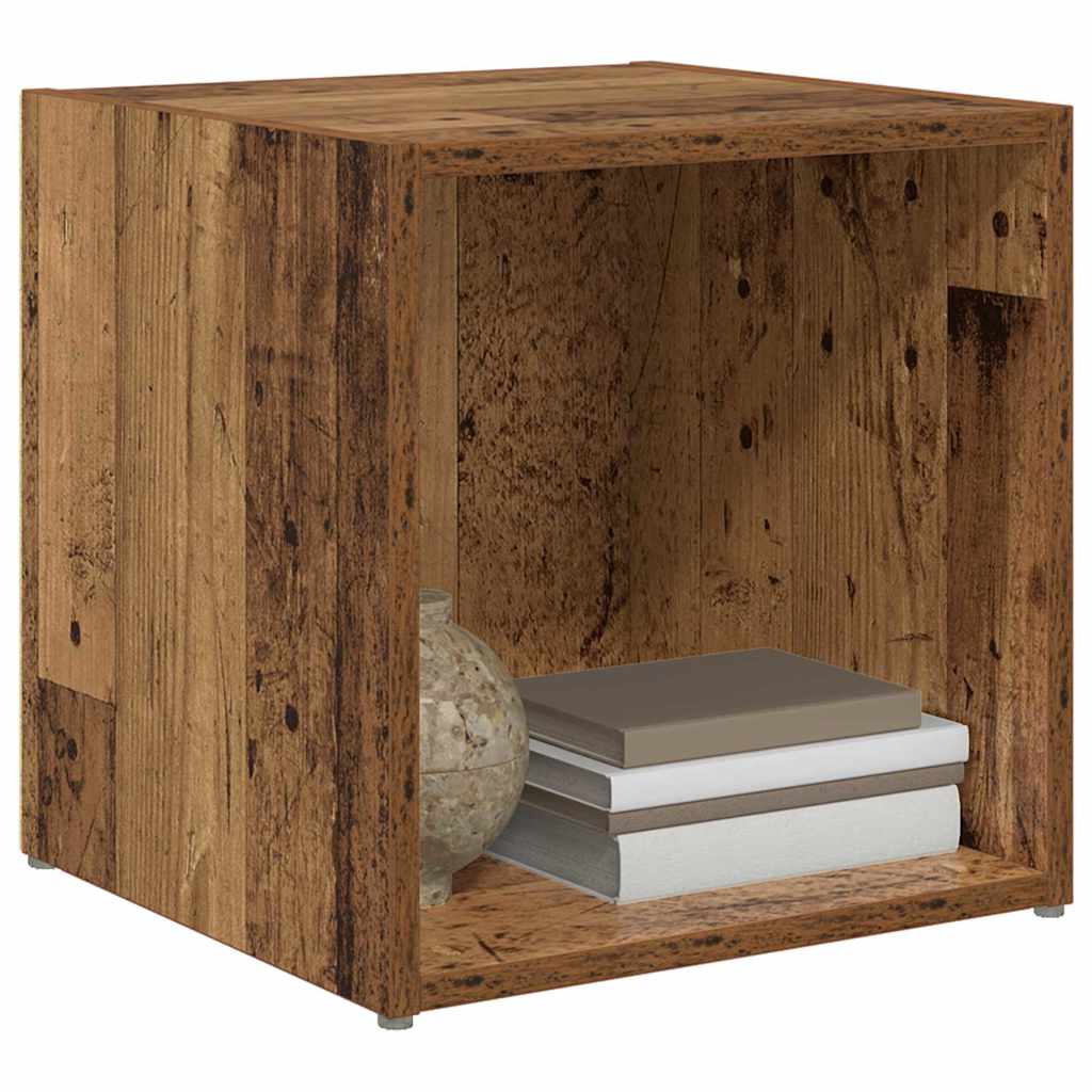 Σετ επίπλου τηλεόρασης 2 pcs Παλιό Ξύλο 37 x 35 x 37,5 εκ