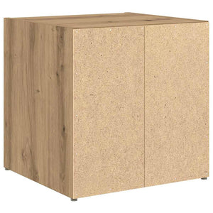 Σετ επίπλου τηλεόρασης 4 τμχ. Artisan Oak Επεξεργασμένο Ξύλο