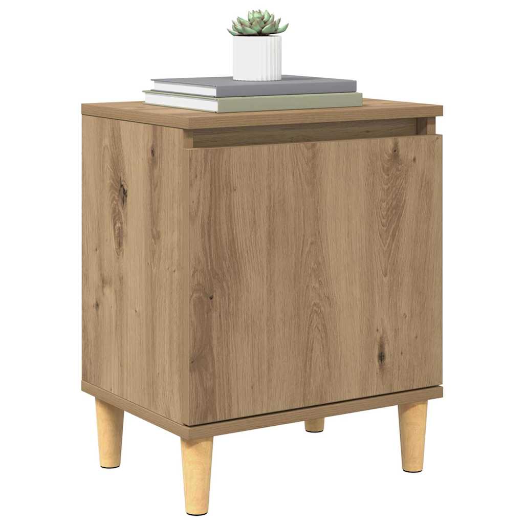 Κομοδίνο Artisan Oak 40 x 30 x 50 cm Επεξεργασμένο ξύλο - Pakobazaar