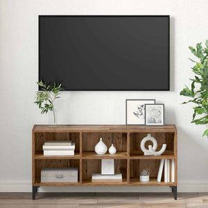 Σετ επίπλου τηλεόρασης Επιτοίχιο Καφέ 103,5 x 30 x 50 εκ - Pakobazaar