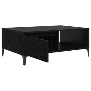 Τραπεζάκι σαλονιού Μαύρη δρυς 90 x 60 x 35 cm