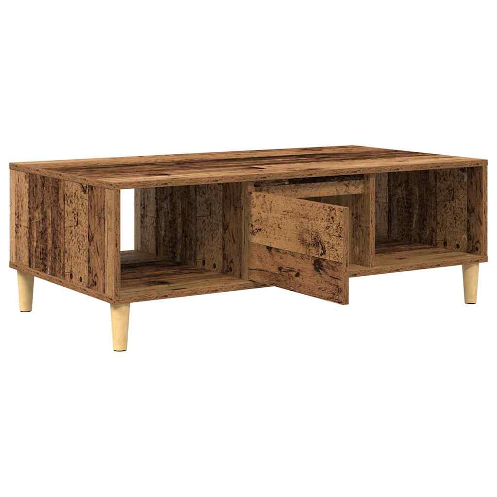 Τραπεζάκι σαλονιού Παλιό ξύλο 102 x 55 x 35 εκ - Pakobazaar
