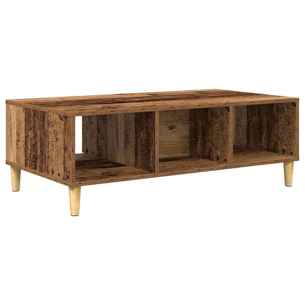 Τραπεζάκι σαλονιού Παλιό ξύλο 102 x 55 x 35 εκ - Pakobazaar