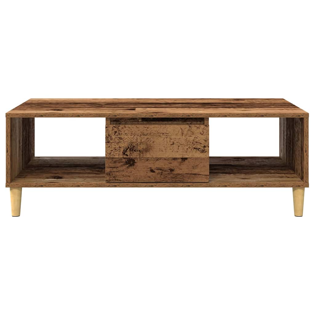 Τραπεζάκι σαλονιού Παλιό ξύλο 102 x 55 x 35 εκ - Pakobazaar