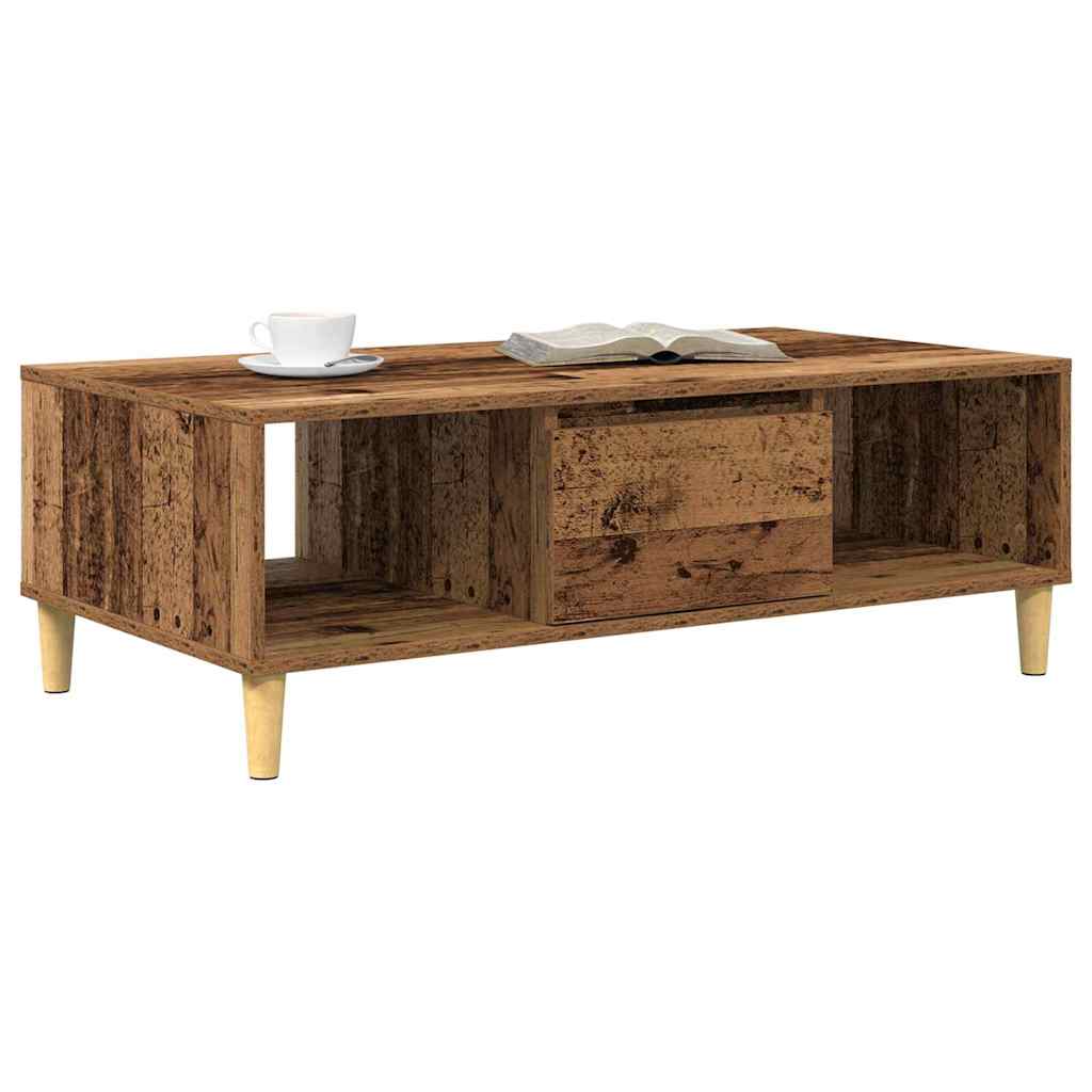 Τραπεζάκι σαλονιού Παλιό ξύλο 102 x 55 x 35 εκ - Pakobazaar