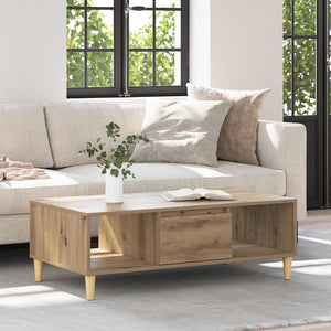 Τραπεζάκι σαλονιού Artisan Oak 102 x 55 x 35 εκ - Pakobazaar