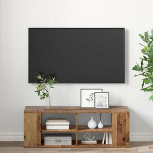 Σετ επίπλου τηλεόρασης 102 x 35 x 35 cm Παλιό Ξύλο