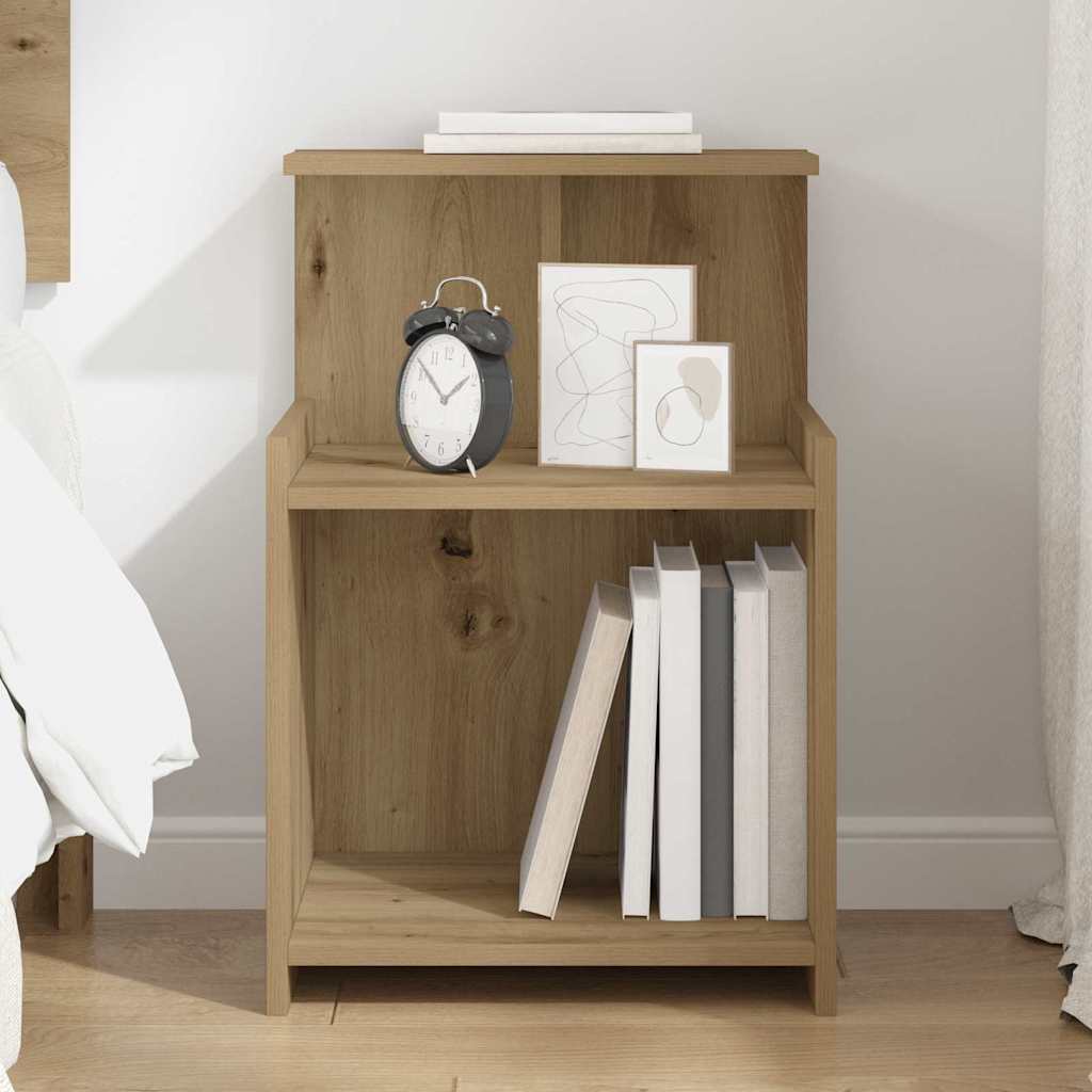 Κομοδίνο Artisan Oak 40 x 35 x 60 εκ. Επεξεργασμένο ξύλο