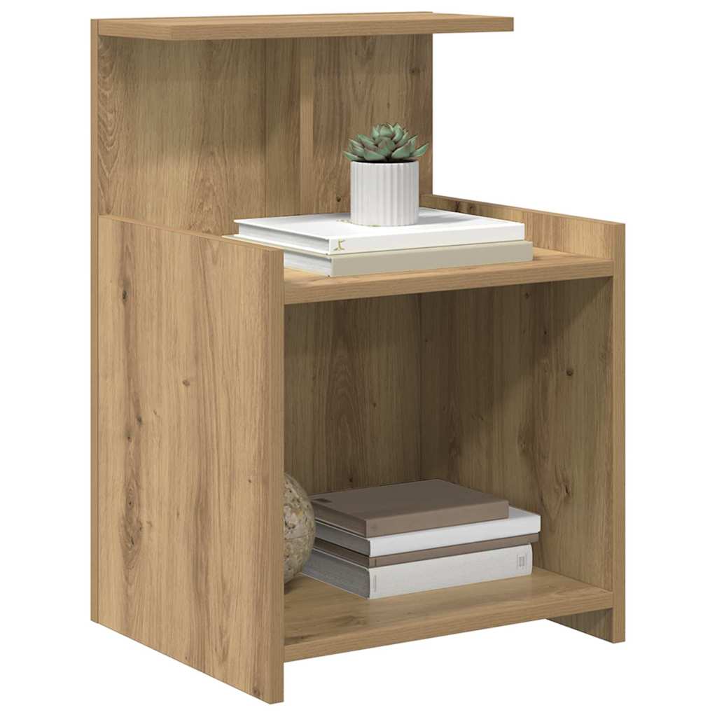 Κομοδίνο Artisan Oak 40 x 35 x 60 εκ. Επεξεργασμένο ξύλο