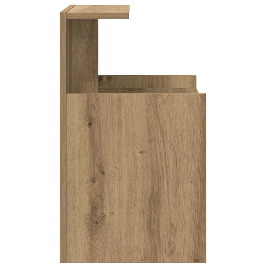 Κομοδίνο Artisan Oak 40 x 35 x 60 εκ. Επεξεργασμένο ξύλο