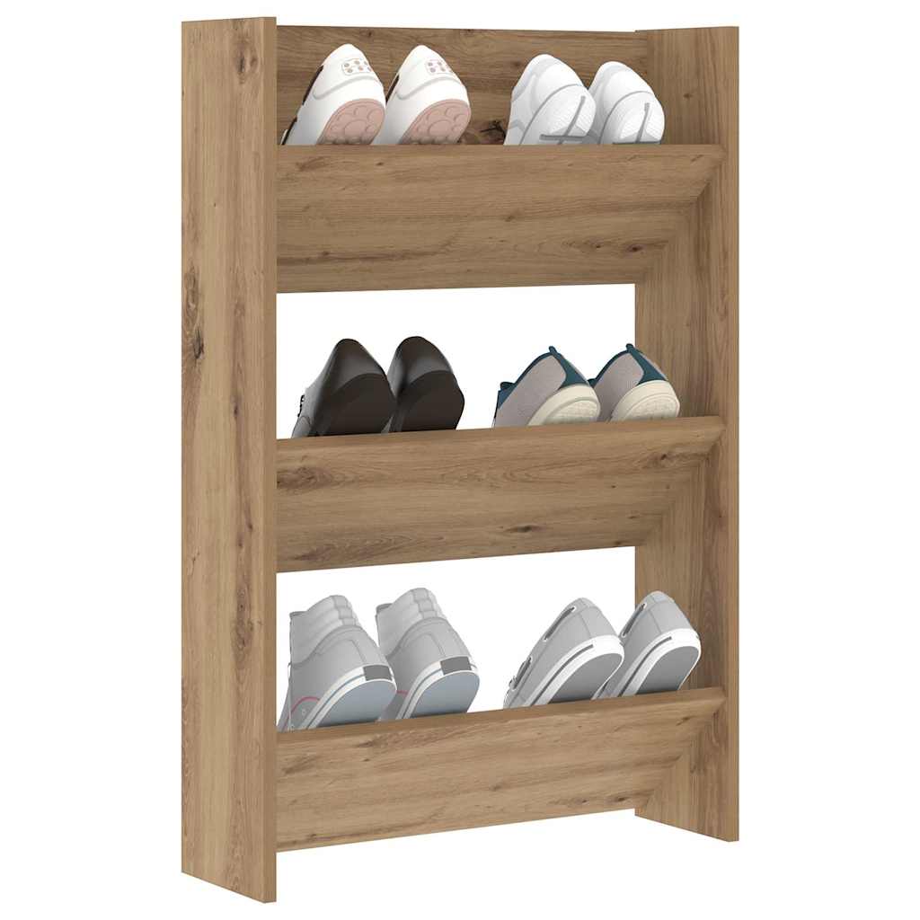 Ντουλάπα Παπουτσιών με ράφι Artisan Oak 60 x 18 x 90 εκ
