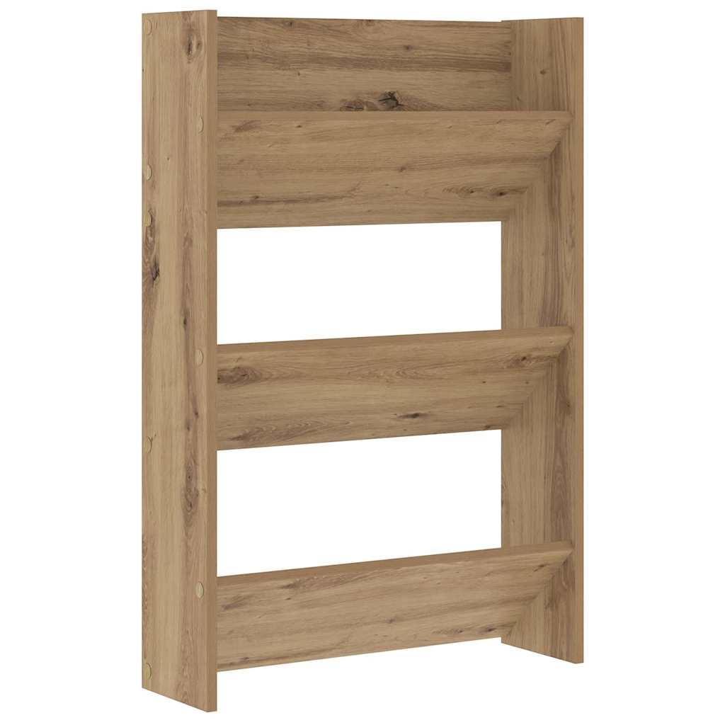 Ντουλάπα Παπουτσιών με ράφι 2 pcs Artisan Oak 60 x 18 x 90 εκ