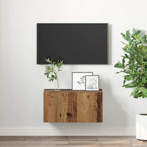 Σετ επίπλου τηλεόρασης 60 x 30 x 30 cm Καφέ Επεξεργασμένο Ξύλο