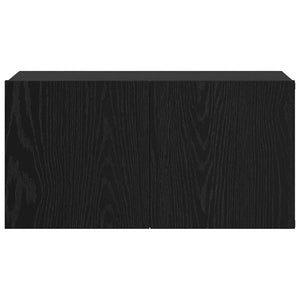 Σετ επίπλου τηλεόρασης Μαύρο 60 x 30 x 30 cm Επεξεργασμένο ξύλο - Pakobazaar