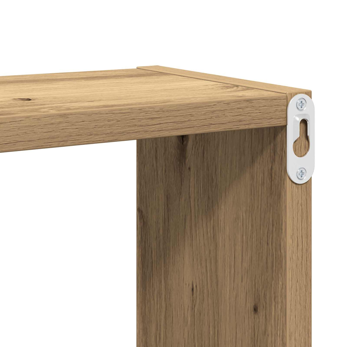 Ράφια Τοίχου 4 τμχ. Artisan Oak Επεξεργασμένο Ξύλο