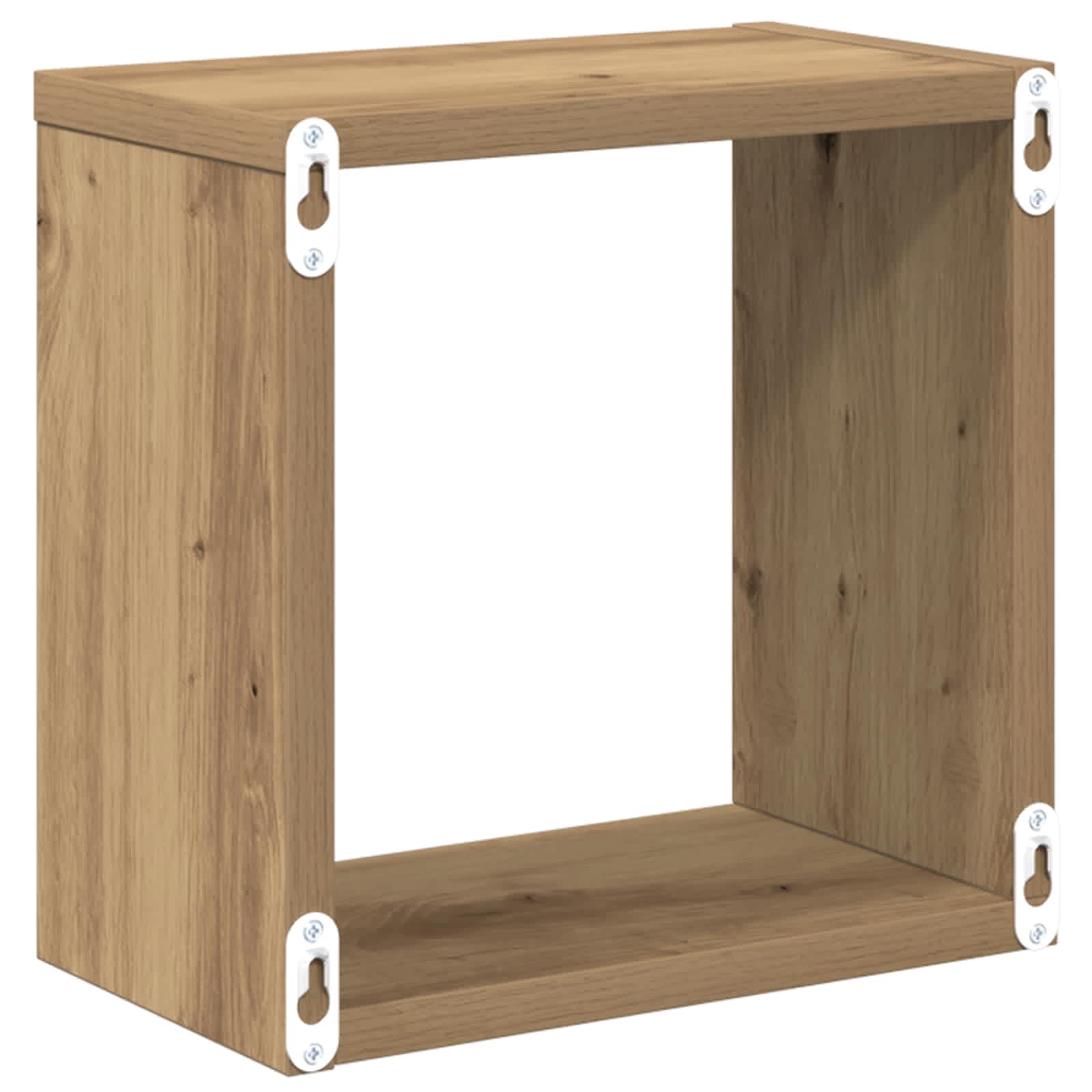 Ράφια Τοίχου 4 τμχ. Artisan Oak Επεξεργασμένο Ξύλο