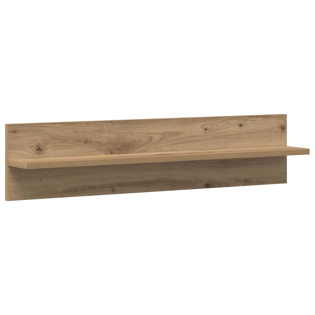 Ράφι Τοίχου με ράφι 2 pcs Artisan Oak 80 x 11,5 x 18 εκ - Pakobazaar
