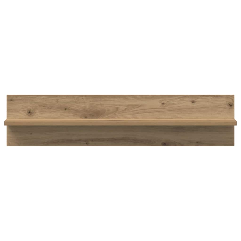 Ράφι Τοίχου με ράφι 2 pcs Artisan Oak 80 x 11,5 x 18 εκ - Pakobazaar