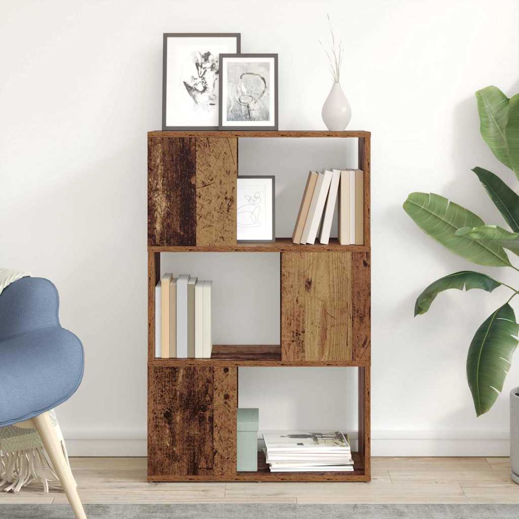 Σετ επίπλου τηλεόρασης Επιτοίχιο Καφέ 60 x 24 x 94,5 εκ - Pakobazaar