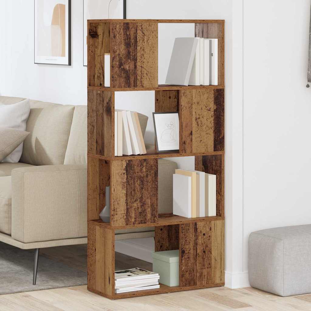 Σετ επίπλου τηλεόρασης Επιτοίχιο Καφέ 60 x 24 x 125,5 εκ