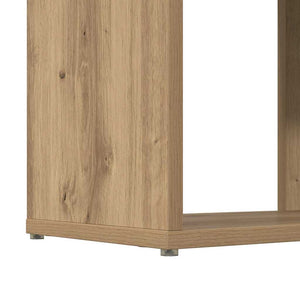 Σετ επίπλου τηλεόρασης Επιτοίχιο Καφέ 60 x 24 x 125,5 εκ - Pakobazaar