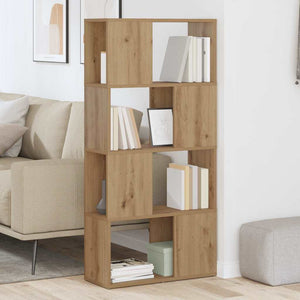 Σετ επίπλου τηλεόρασης Επιτοίχιο Καφέ 60 x 24 x 125,5 εκ - Pakobazaar