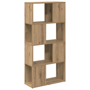 Σετ επίπλου τηλεόρασης Επιτοίχιο Καφέ 60 x 24 x 125,5 εκ - Pakobazaar