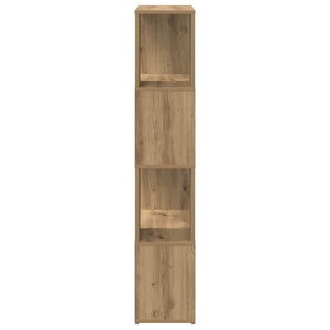 Σετ επίπλου τηλεόρασης Επιτοίχιο Καφέ 60 x 24 x 125,5 εκ - Pakobazaar