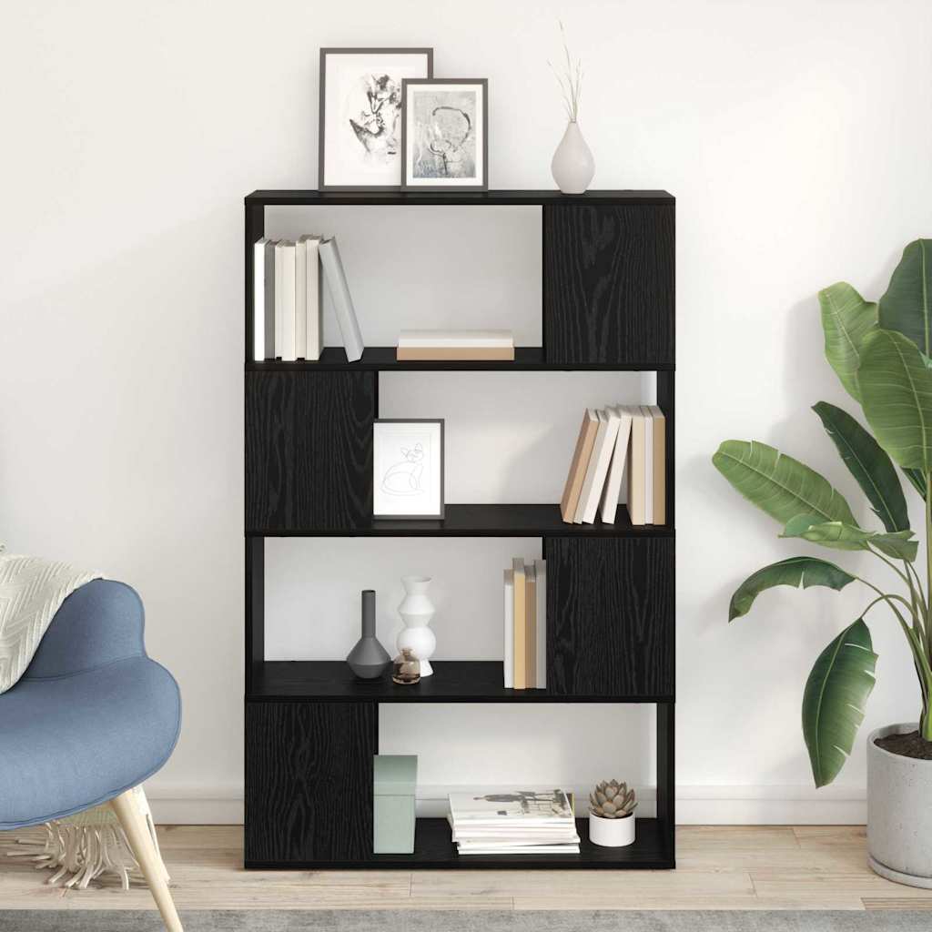 Σετ επίπλου τηλεόρασης Επιτοίχιο Μαύρο 80 x 24 x 125 εκ