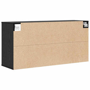 Ντουλάπα Παπουτσιών με ράφι Μαύρη Οξυά 103 x 30 x 51 εκ. - Pakobazaar