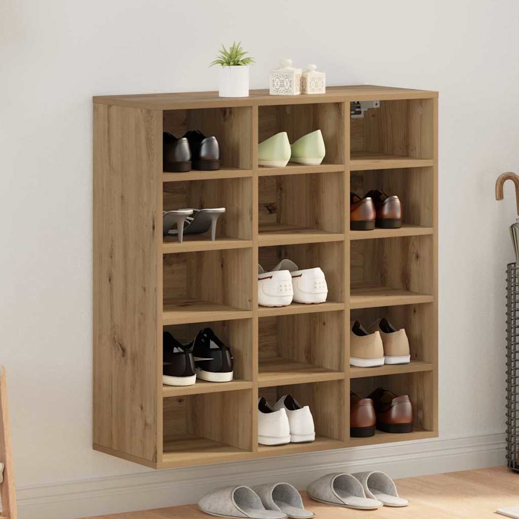 Ντουλάπα Παπουτσιών με ράφι Artisan Oak 77,5 x 30 x 83,5 εκ. - Pakobazaar