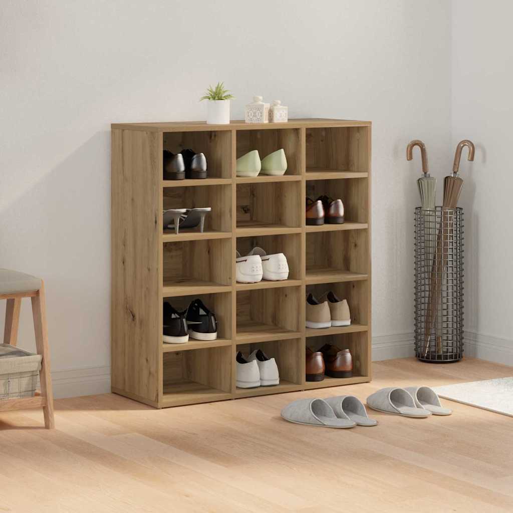 Ντουλάπα Παπουτσιών με ράφι Artisan Oak 77,5 x 30 x 83,5 εκ. - Pakobazaar