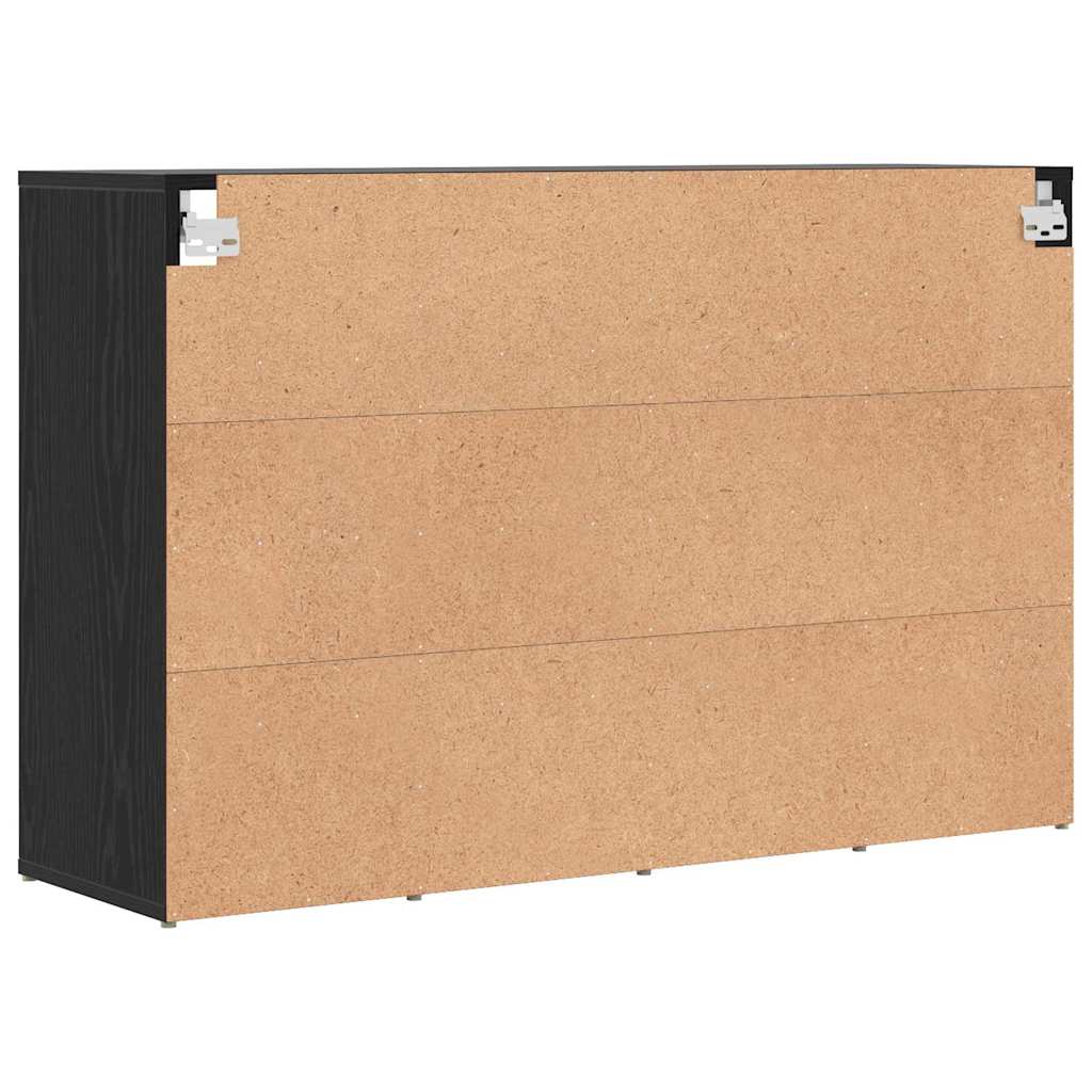 Ντουλάπα Παπουτσιών με ράφι Μαύρη Οξυά 103 x 30 x 67 εκ. - Pakobazaar