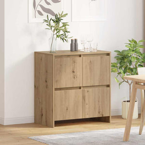 Πλαϊνό γραφείο Artisan Oak 70 x 41 x 75 εκ. Επεξεργασμένο ξύλο - Pakobazaar