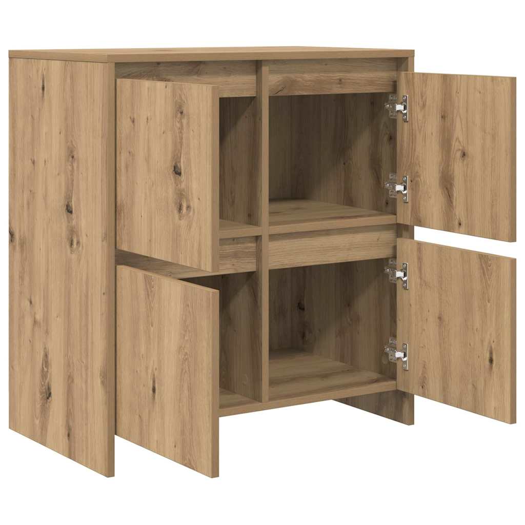 Πλαϊνό γραφείο Artisan Oak 70 x 41 x 75 εκ. Επεξεργασμένο ξύλο - Pakobazaar